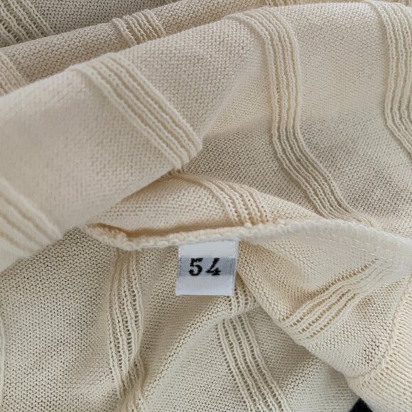 CANALI Men's Long Sleeve Polo Shirt.  Made in Italy. Size: 54 EU  /  44 US - Picture 7 of 16